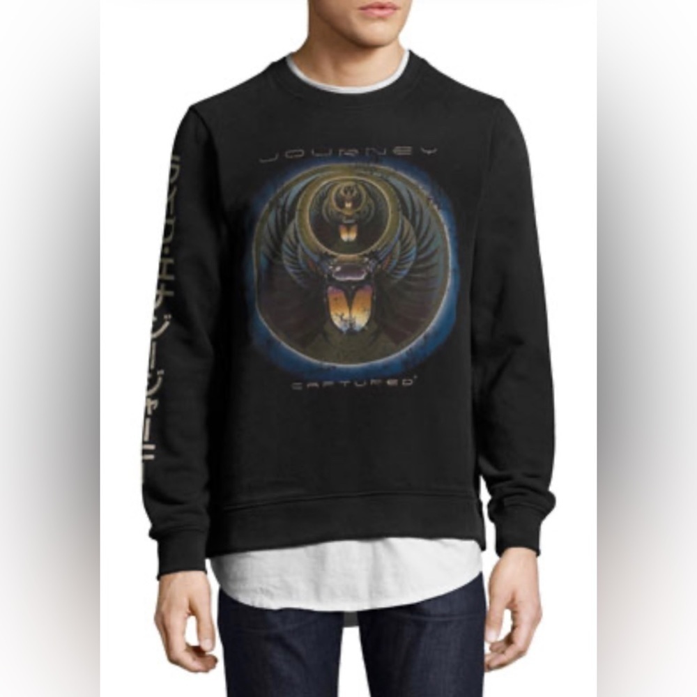 Eleven Paris Journey Captured Sweatshirt, Black Large​​​​​​​​​​​​​​​​​​​​​​